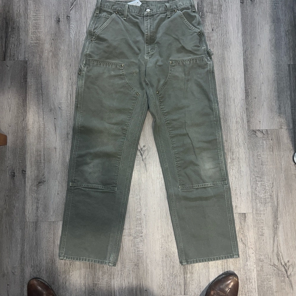 Grey vintage Carhartt double knee